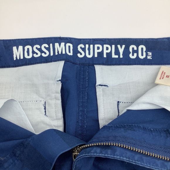 Mossimo Supply Co Mens Shorts Stars & Stripes Blue Size 32 NWT - Picture 6 of 9